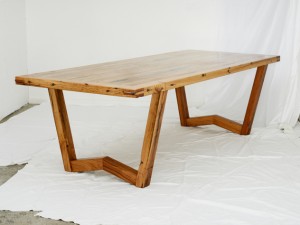 Messmate Dining Table with ‘W’ legs